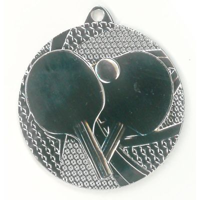5. Silver medal - table tennis - steel medal