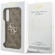 9. Guess Big 4G Classic Logo Case for Samsung Galaxy S25 FE - Brown