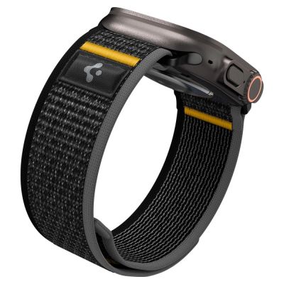 7. Spigen Athlex Air Strap for Apple Watch 44 / 45 / 46 / 49 mm - Black