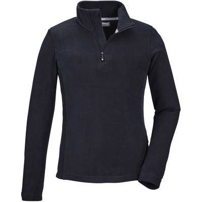 2. Girls’ fleece pullover with mock neck Killtec KSW 188 black