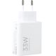 4. Xiaomi MDY-16-EF 1xUSB-A 33W Wall Charger with 3A USB-C Cable - White
