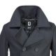 2. Brandit Men's Pea Coat - 3109