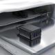 6. Acefast A57 PD 35W GaN charger 2 x USB-A + USB-C with 3 ports - black