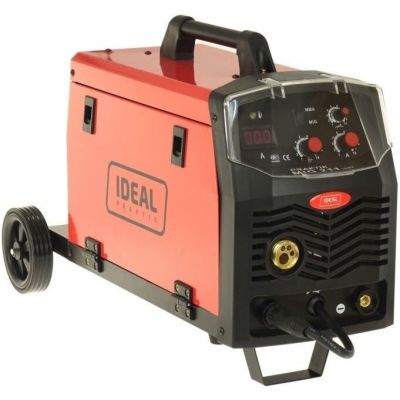 7. Semi-automatic MIG / MAG welding machine, min. welding current: 30A, max. welding current: 200A, rated power: 6.2kW, power supply: 230V, welding method: FLUX / MIG-MAG / MMA