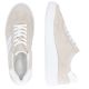 3. Beige leather sneakers Remonte Rieker D3E00-60