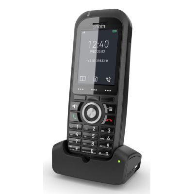 2. Snom M70 DECT Telephone Handset Caller Name and ID Black