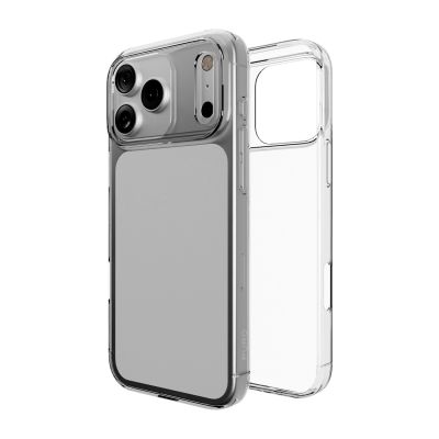 3. Puro 0.3 Nude Ultra-Slim TPU Case for iPhone 17 Pro Max - Transparent