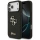 Guess Fixed Glitter Big 4G Case for iPhone 17 Pro Max / 18 Pro Max - Black