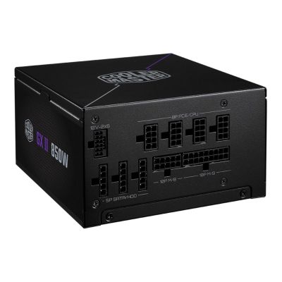 2. Cooler Master GX II Gold 850 ATX 3.1 Power Supply Module 850 W 24-pin ATX Black