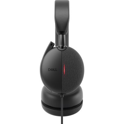 3. DELL WH5024 Headset Wired Headband Calls/Music USB Type-C Black