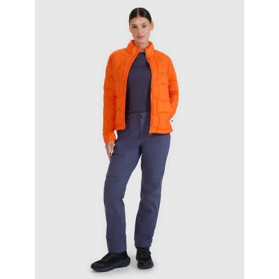 7. Women's quick-drying trekking trousers 4F 4FWSS25TFTRF0797-22S