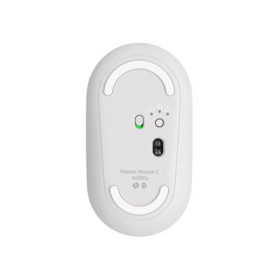 7. Logitech Pebble 2 M350s White Mouse