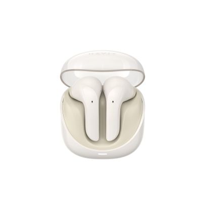 5. Havit TW974 Modern Buds Bluetooth Headphones (Beige)