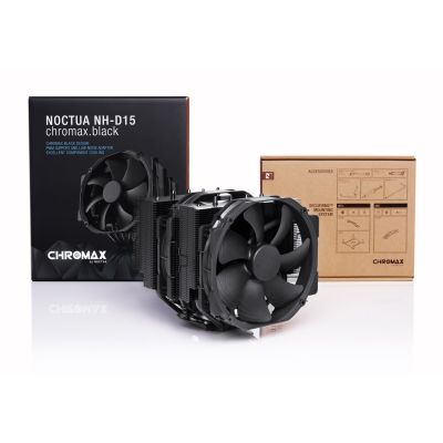 3. NOCTUA NH-D15 chromax.black CPU Cooler AMD, Intel