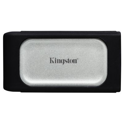 3. Kingston XS2000 External SSD Drive (1TB; USB 3.2; Silver; SXS2000/1000G)