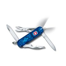 Victorinox V-0.63 66.T2 Pocket Knife Midnite Manager, Blue Transparent