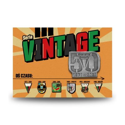 8. GKS Tychy 50th Anniversary Pin