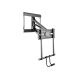 2. TV wall mount 43"-50"/35kg 1TFT 4Gelenke pull-down black
