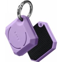 LAUT Huex Gems AirTag case - purple