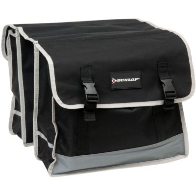 13. Dunlop double pannier rack bicycle bag 26L 417400