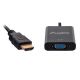 2. Lanberg AD-0017-BK adapter (HDMI M - D-Sub (VGA) F; 0.20m; black color)