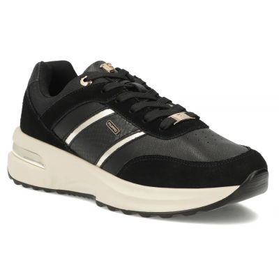 Women's leather shoes, sneakers, black Filippo DP7772