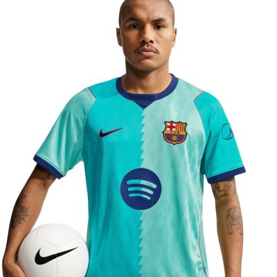 5. Nike FC Barcelona Stadium 2026/27 Men's Jersey Green II6652 301
