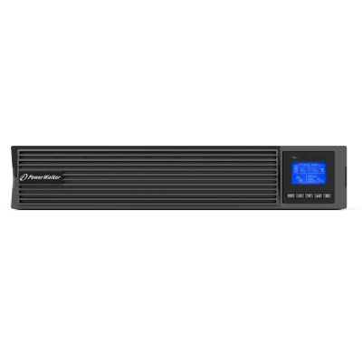 4. POWER WALKER UPS ON-LINE RACK 19" VFI 3000 ICR IOT PF1 1/1 PHASE, 3000VA, 8X IEC C13 + 1X IEC C19, USB/RS232, LCD