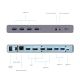 5. i-tec CADUAL4KDOCK Wired Docking Station USB 3.2 Gen 1 (3.1 Gen 1) Type-C Black, Turquoise