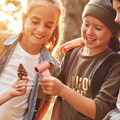 9. Jisulife Handheld Fan Life9 5000mAh Portable Mini Blower USB Fan - Pink