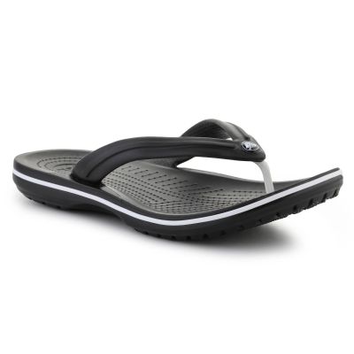 2. Crocs Crocband Flip Black U 11033-001 flip-flops