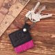 2. Paolo Peruzzi Pink Genuine Leather Keychain - T-88 BL/PI