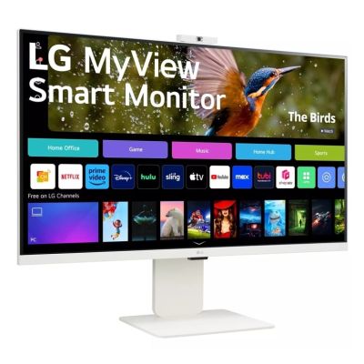 LG MyView Smart Computer Monitor 80 cm (31.5") 3840 x 2160 px 4K Ultra HD LCD White