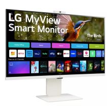 LG MyView Smart Computer Monitor 80 cm (31.5") 3840 x 2160 px 4K Ultra HD LCD White