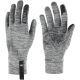 Buff Dryflx Gloves Running Gloves – Light Grey, Size: M
