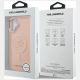 8. Karl Lagerfeld Initial & Metal Logo MagSafe Case for iPhone 16 Plus - Pink