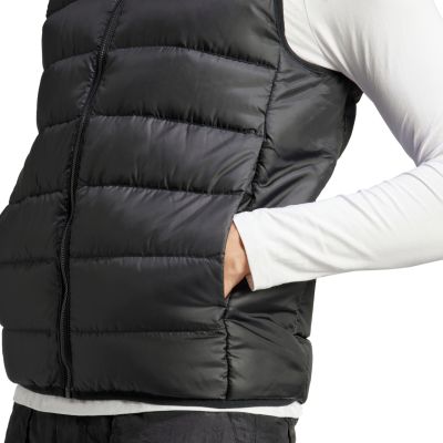 12. Adidas Essentials 3-Stripes Light Down Vest M HZ5728