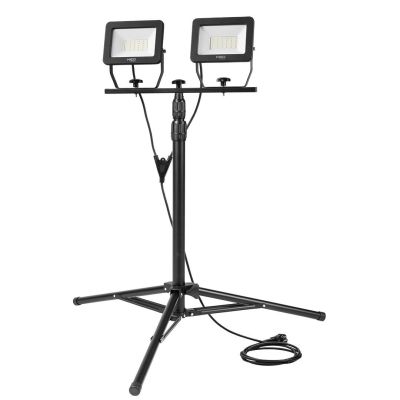 2. Double spotlight 2x50W SMD LED 8500lm 230V on a 1.8m stand