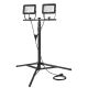2. Double spotlight 2x50W SMD LED 8500lm 230V on a 1.8m stand
