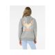 4. RIP CURL Island Bliss Hood - Girl gray