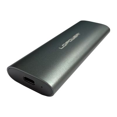4. LC-Power LC-M2-C-MULTI-2 Hard Drive Enclosure SSD Case Anthracite M.2