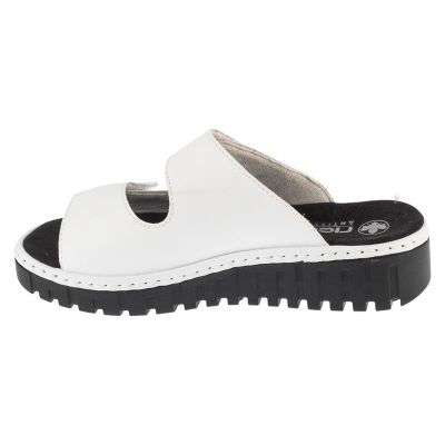 2. Rieker Slides Shoes V1392-80 White 38