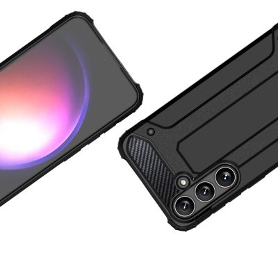 3. Hybrid Armor case for Samsung Galaxy S24+ armored - black