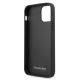 7. Mercedes Leather Perforated Area Case for iPhone 12 Pro Max - Black