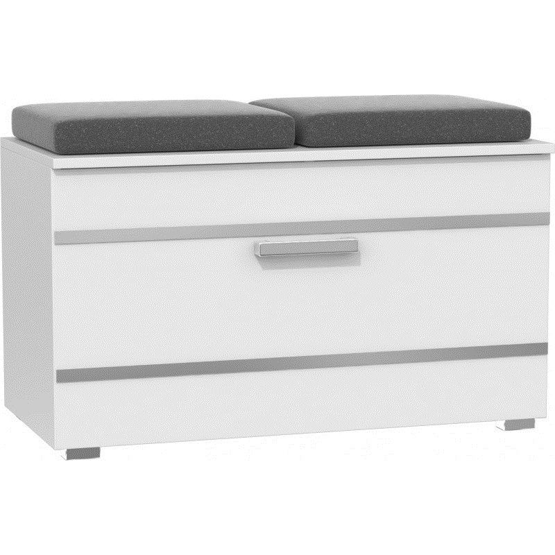 3. OPAL WHITE SHOE CABINET