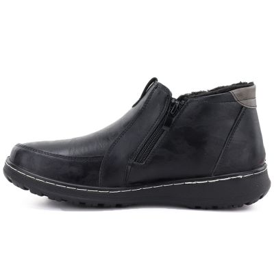 3. Comfortable black women's ankle boots Potocki 25-90349