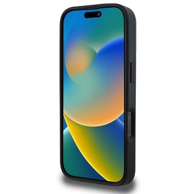 5. DKNY Checkered Pattern Magsafe iPhone 16 Pro Max Case - Black