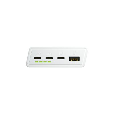 GREEN CELL POWERBANK POWERPLAY 20S WHITE 20000MAH 22.5W 3X USB-C PD 1X USB-A