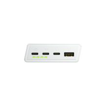 GREEN CELL POWERBANK POWERPLAY 20S WHITE 20000MAH 22.5W 3X USB-C PD 1X USB-A