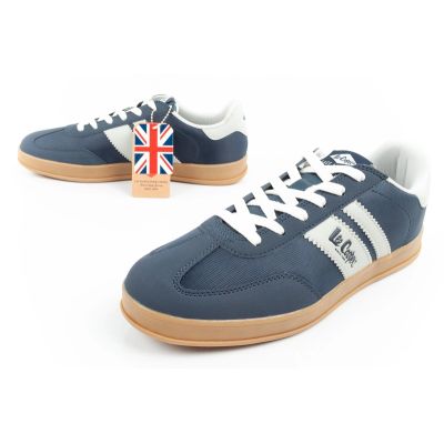17. Lee Cooper men's sneakers, fashionable, comfortable, durable, navy blue